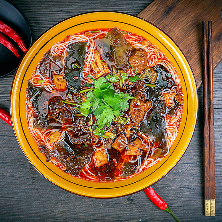 桶裝綿陽米粉 酸辣粉 四川特色禮盒裝 吃在途中