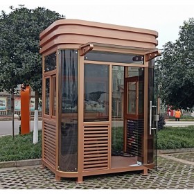 瀘州崗亭現貨 供應訂做小區保安亭 停車場崗亭的價格