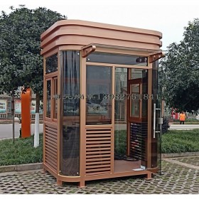 不銹鋼活動(dòng)門崗定制 活動(dòng)保安亭生產(chǎn)