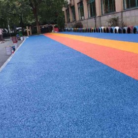 透水混凝土路面 透水地坪混凝土 透水路面 廠家免費輔導