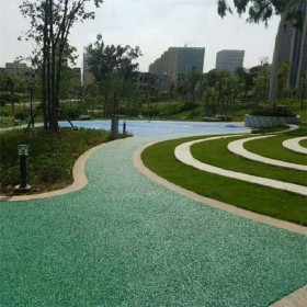 鶴壁市 生態(tài)水泥混凝土 彩色透水混凝土 海綿城市透水地坪 車(chē)行彩色混凝土道路 混凝土材料廠家直銷(xiāo)