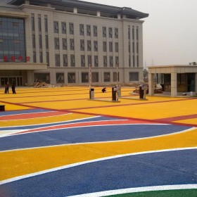 鄭州市 透水性混凝土彩色路面 車行彩色透水混凝土路 生態(tài)透水混凝土 生產(chǎn)商現(xiàn)貨供應(yīng)